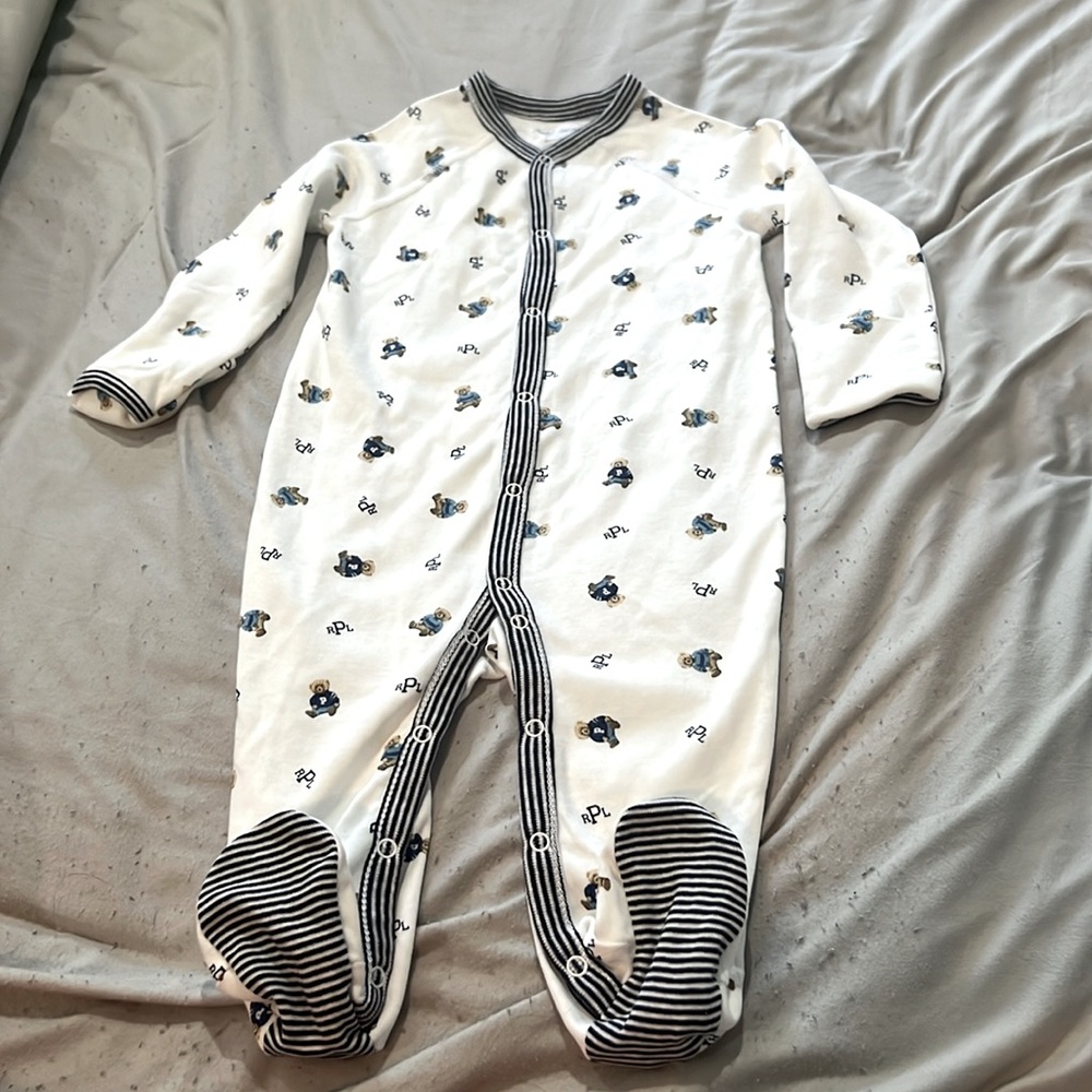 POLO RALPH LAUREN BABY SLEEPER